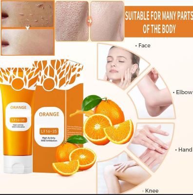 BUY 1 GET 1 FREE – Orange Enzymes Exfoliating Brightening Gel LF16-35 | Natural Face Scrub |