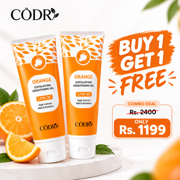 BUY 1 GET 1 FREE – Orange Enzymes Exfoliating Brightening Gel LF16-35 | Natural Face Scrub |