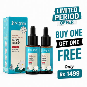 (Buy 1 Get 1 Free) Pilgrim 25% AHA + 2% BHA + 5% PHA Peeling Solution