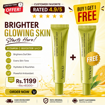 Arencia Vitamin C Booster Shot | Brightening & Glow – Limited Time Combo Deal