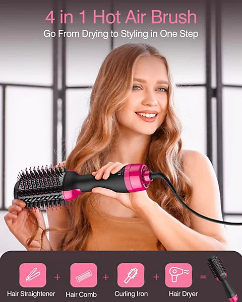 One Step Hot Air Brush (Dryer + Styler)